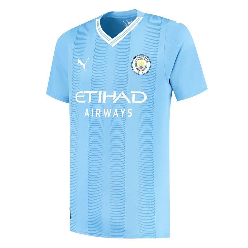 Manchester City 23/24 Home Jersey W/Haaland #9 Printing